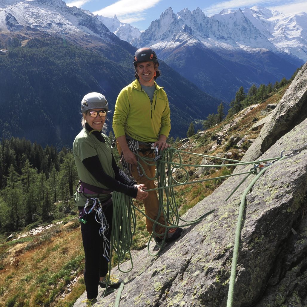 Fantastic multi-pitch climbing